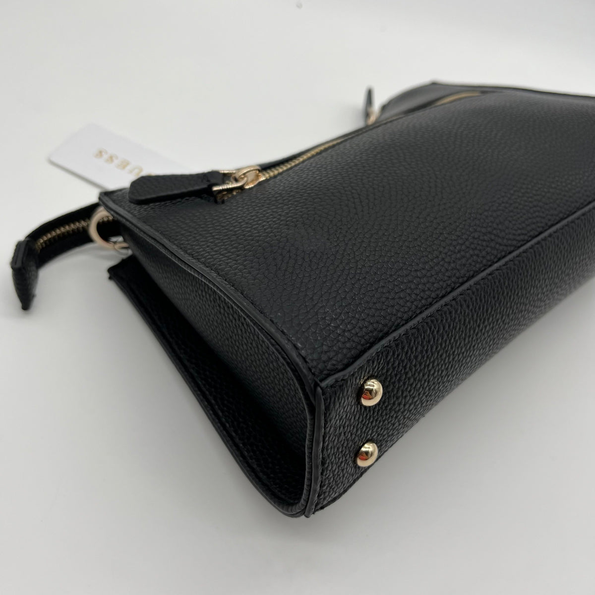 Guess Black Micaela Top Zip Shoulder Bag