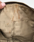 Michael Kors Brown Coated Canvas Jet Set East West Tote Bag