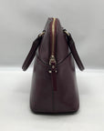 Kate Spade Burgandy Grove Street Carli Medium Satchel  Bag