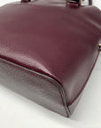 Kate Spade Burgandy Grove Street Carli Medium Satchel  Bag