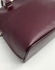 Kate Spade Burgandy Grove Street Carli Medium Satchel  Bag