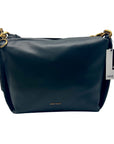 Nine West Gwynne Large Black Faux Leather Hobo