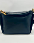 Nine West Gwynne Large Black Faux Leather Hobo