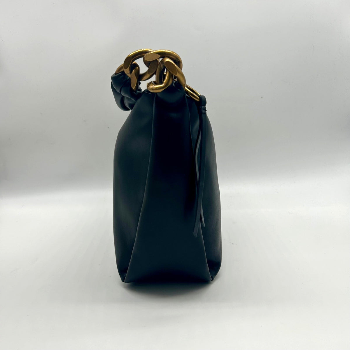 Nine West Gwynne Large Black Faux Leather Hobo