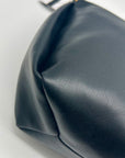 Nine West Gwynne Large Black Faux Leather Hobo