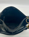 Nine West Gwynne Large Black Faux Leather Hobo