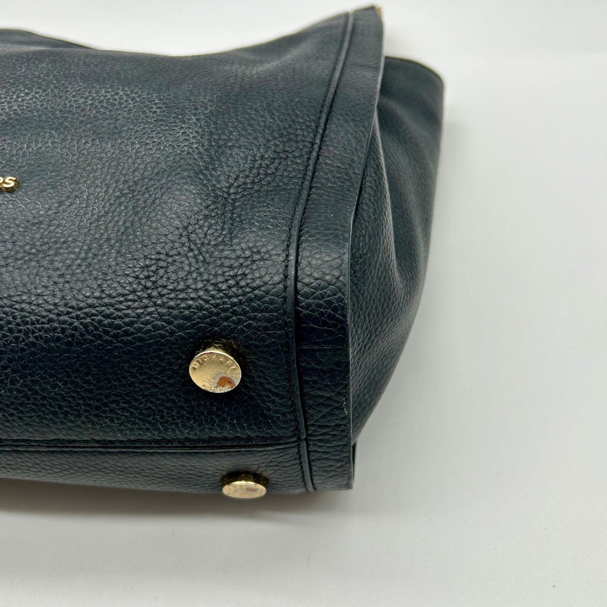 Michael Kors Black pebbled Leather Slouchy Shoulder Bag