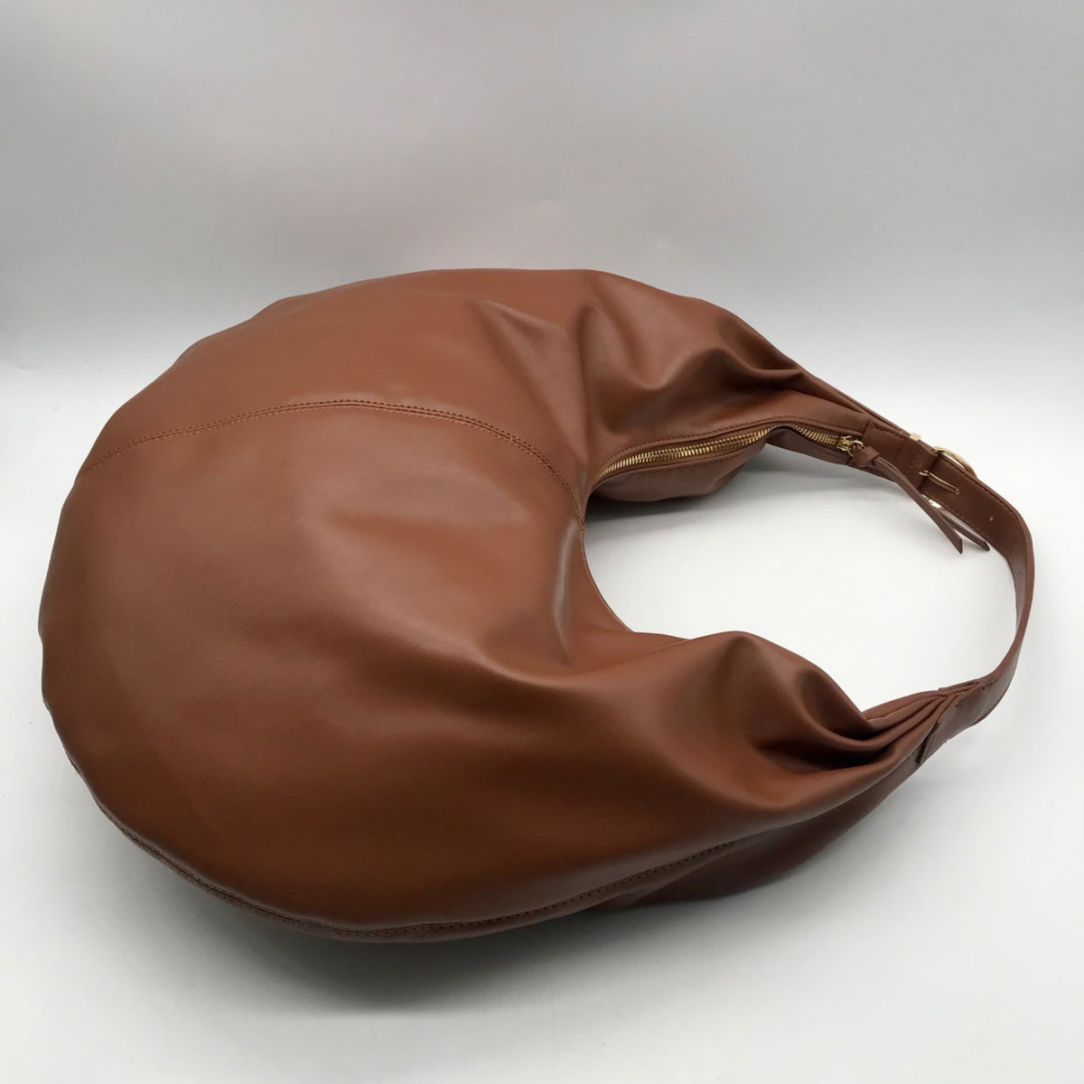 On 34th Brown Faux Leather Joenii Hobo Bag