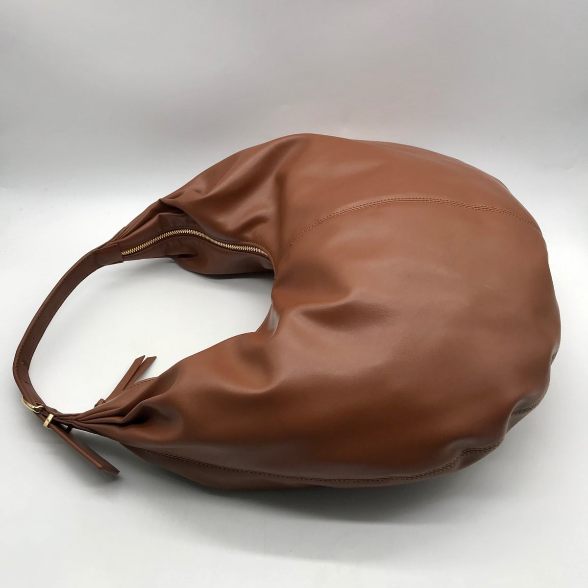 On 34th Brown Faux Leather Joenii Hobo Bag