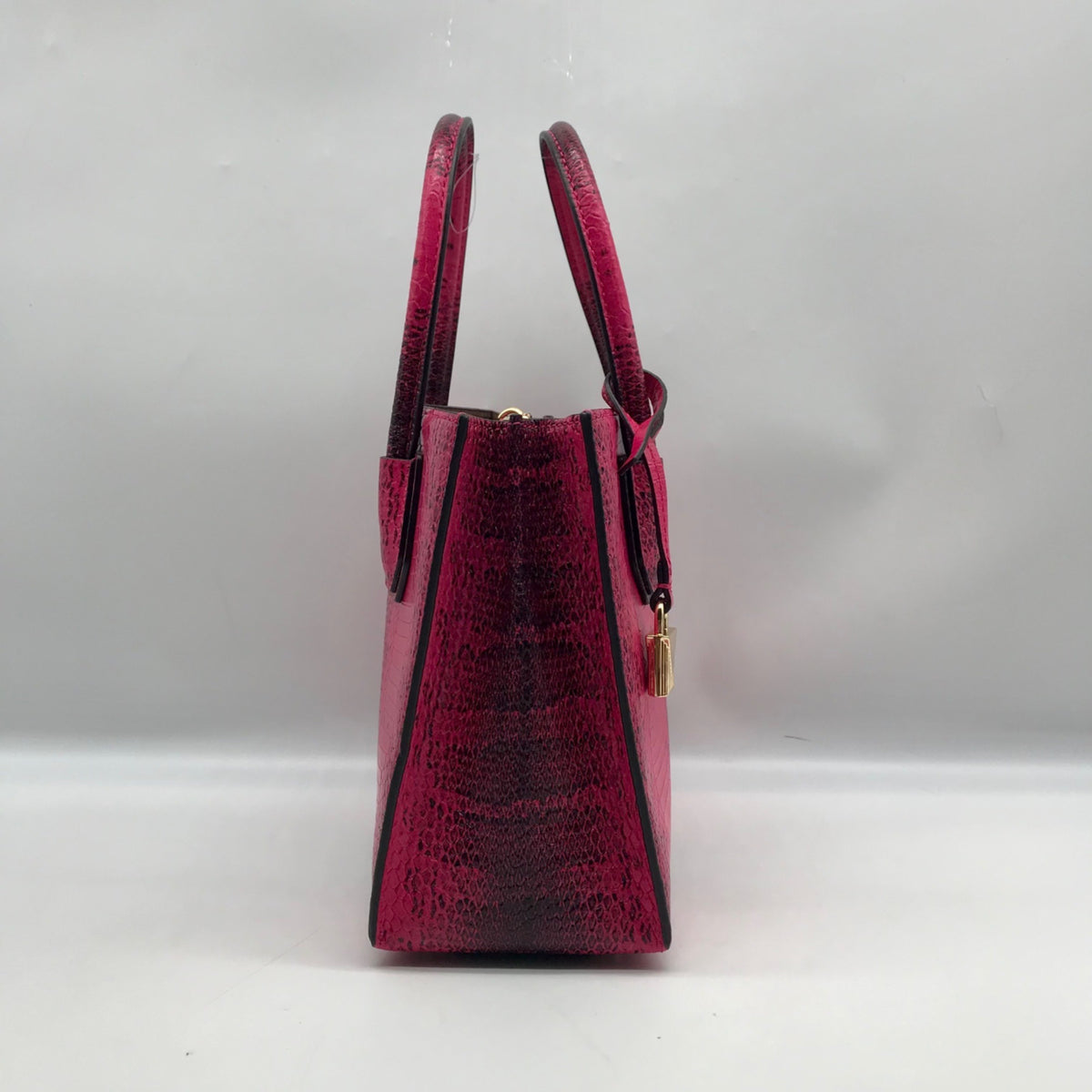 Michael Kors Pink Leather Mercer Snakeskin Crossbody Bag &amp; Wallet