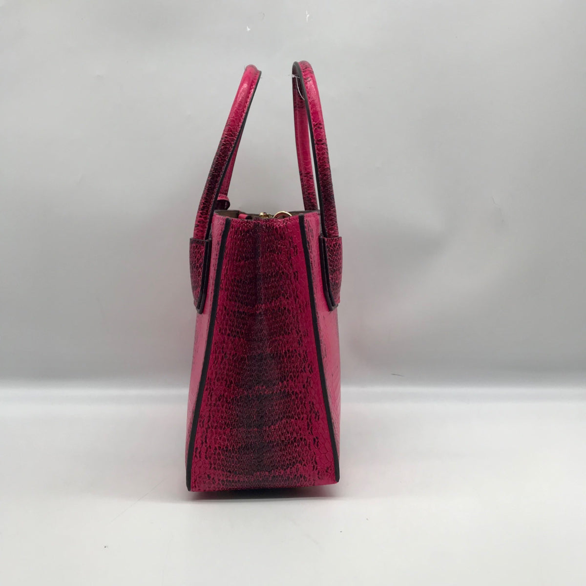 Michael Kors Pink Leather Mercer Snakeskin Crossbody Bag &amp; Wallet