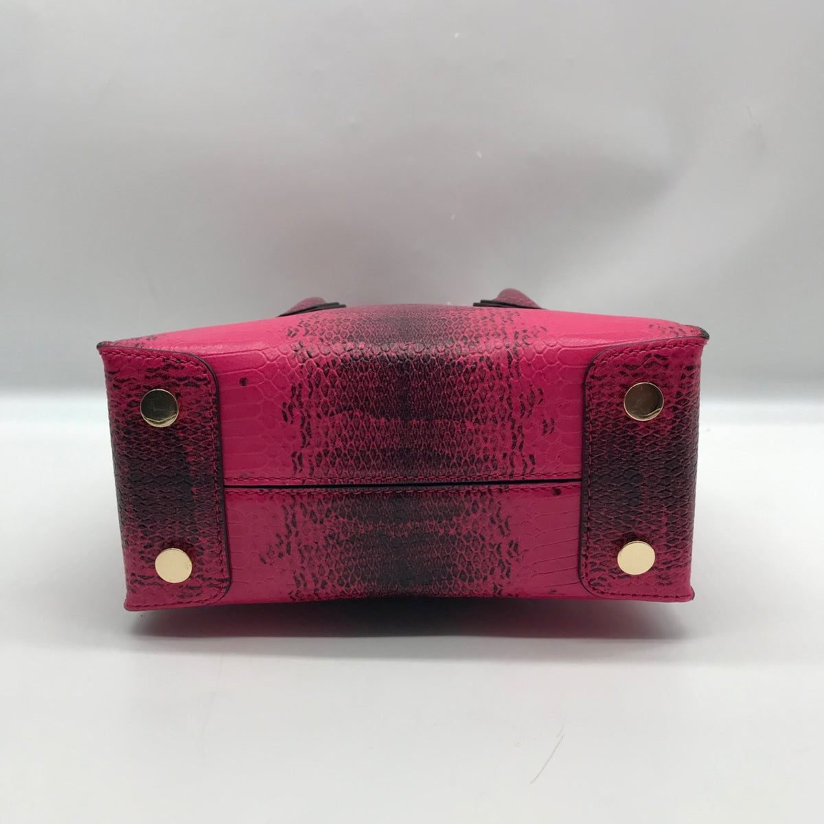 Michael Kors Pink Leather Mercer Snakeskin Crossbody Bag &amp; Wallet