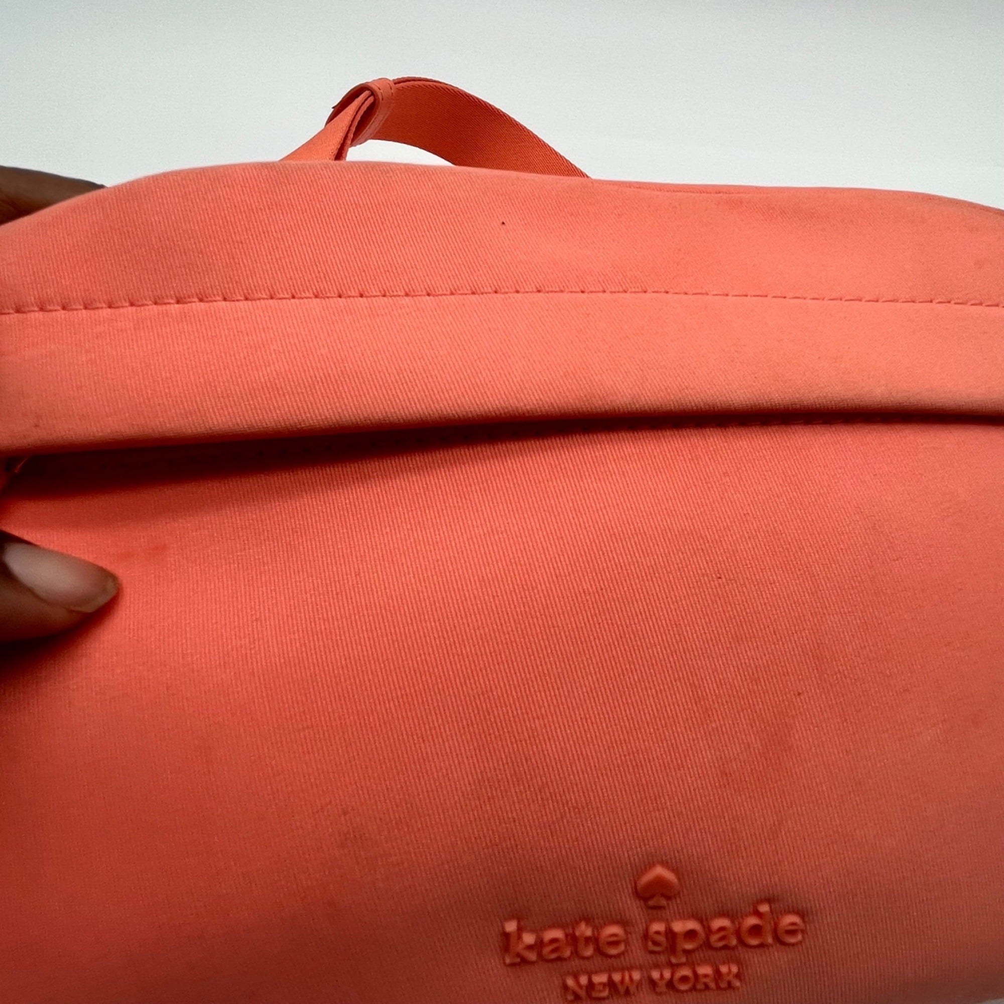 Kate Spade Nylon Peach Belt Bag
