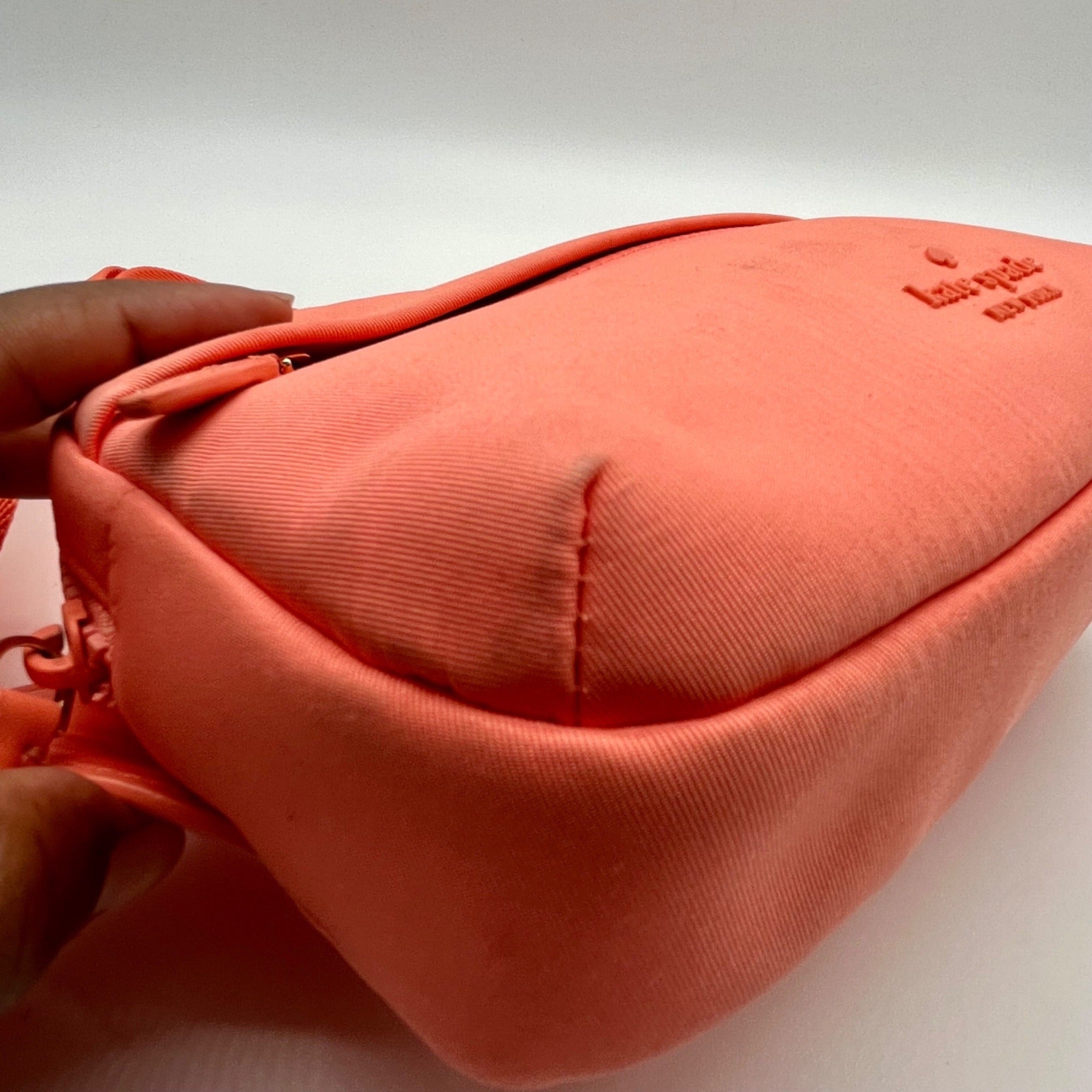 Kate Spade Nylon Peach Belt Bag