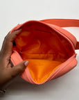 Kate Spade Nylon Peach Belt Bag