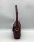Cartier Burgundy Leather Must De Cartier Shoulder Bag