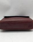 Cartier Burgundy Leather Must De Cartier Shoulder Bag