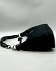 Coach Black Quilted Nylon Hobo Shoulder Bag