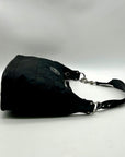 Coach Black Quilted Nylon Hobo Shoulder Bag