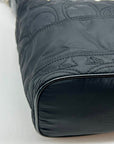 Coach Black Quilted Nylon Hobo Shoulder Bag