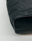 Coach Black Quilted Nylon Hobo Shoulder Bag
