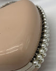 Aqua Beige Clutch Tote Bag