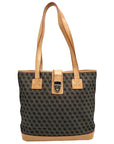 Dooney & Bourke Black And Grey Jacquard Signature Tote Bag