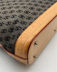 Dooney & Bourke Black And Grey Jacquard Signature Tote Bag