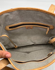 Dooney & Bourke Black And Grey Jacquard Signature Tote Bag