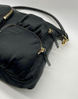 MZ Wallace Black Nylon Chealsea Bag