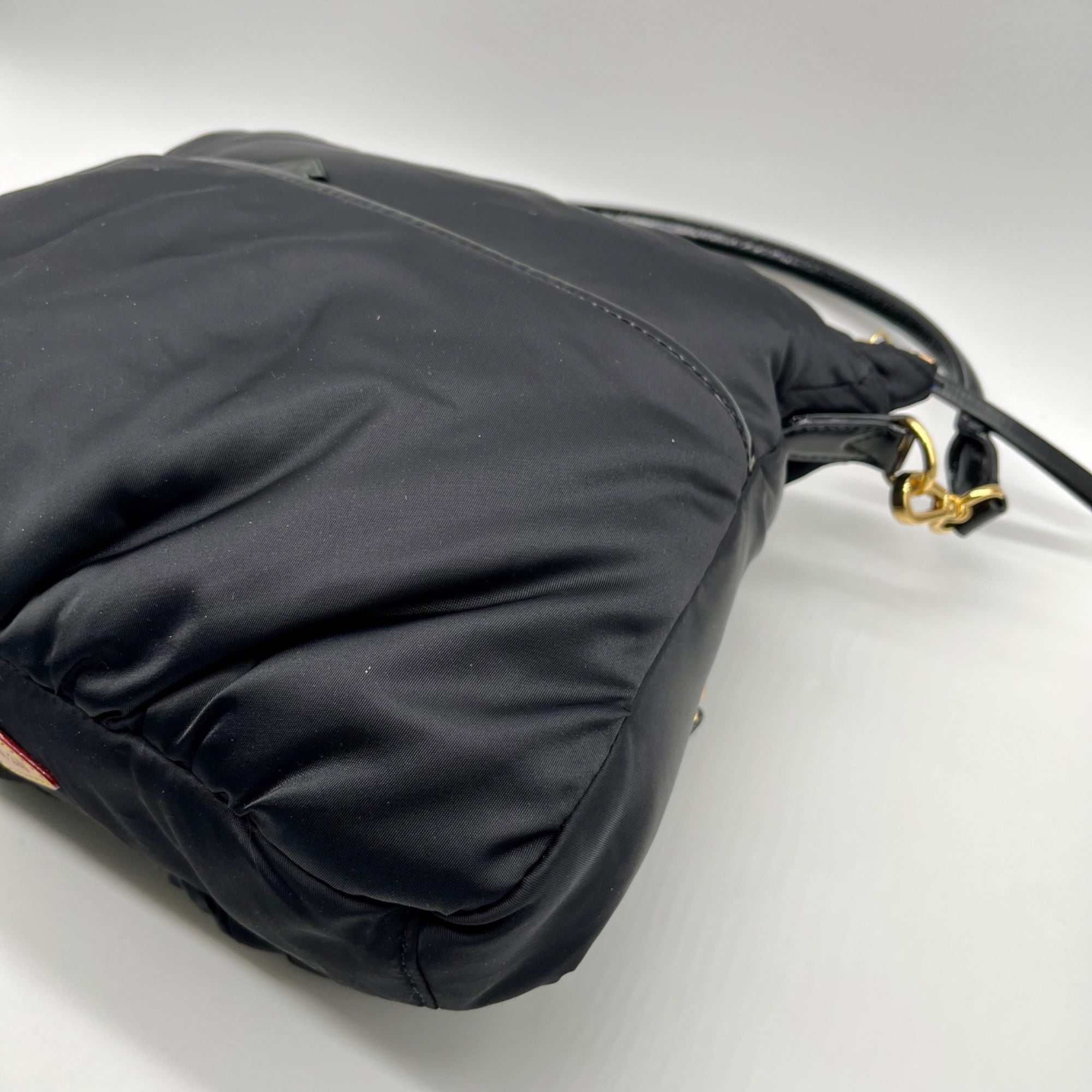 MZ Wallace Black Nylon Chealsea Bag