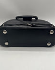 The Real Mccoy Vintage Black Pebbled Leather Shoulder Bag
