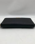 Kate Spade Black Saffiano Leather Neda Laurel Way Zip Around Wallet