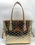 Michael Kors Voyager East/West Pale Gold Tote Bag -  NWT