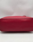 Michael Kors Jet Set Red Saffiano Leather Tote