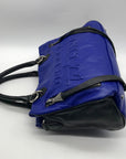 Aimee Kestenberg Blue Glove Tanned Leather Mini Satchel Bag