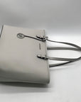 Michael Kors Grey Saffiano Leather Tote Bag