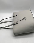 Michael Kors Grey Saffiano Leather Tote Bag