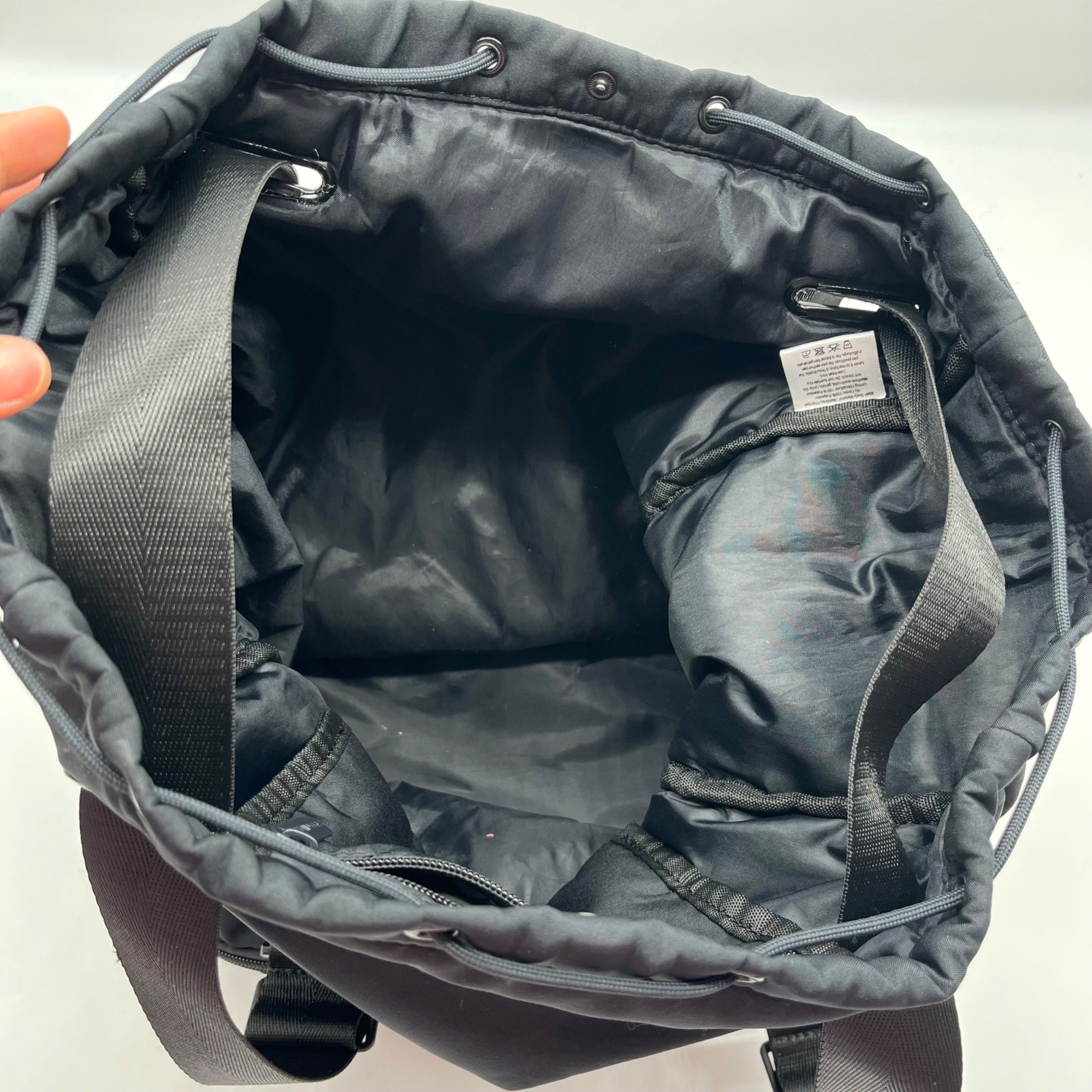 Beyond Yoga Black Convertible Gym Bag