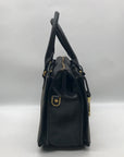 Fossil Black Fabric Ryder Satchel Bag