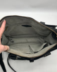 Fossil Black Fabric Ryder Satchel Bag