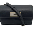 DKNY Black Leather Crossbody Bag