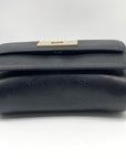 DKNY Black Leather Crossbody Bag