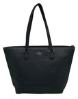 Kate Spade Black Pebbled Jackson Street Jana Tote Bag