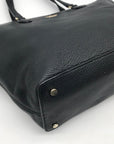 Kate Spade Black Pebbled Jackson Street Jana Tote Bag