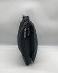 Baggallini Gray Nylon North South Crossbody