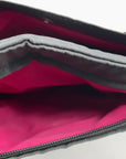 Baggallini Gray Nylon North South Crossbody