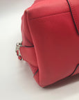 Coach Coral Pebbled Leather Bleecker Preston Satchel Bag 30144P