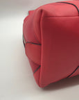 Coach Coral Pebbled Leather Bleecker Preston Satchel Bag 30144P