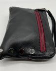 Hammitt Black Leather Nash Crossbody Wristlet
